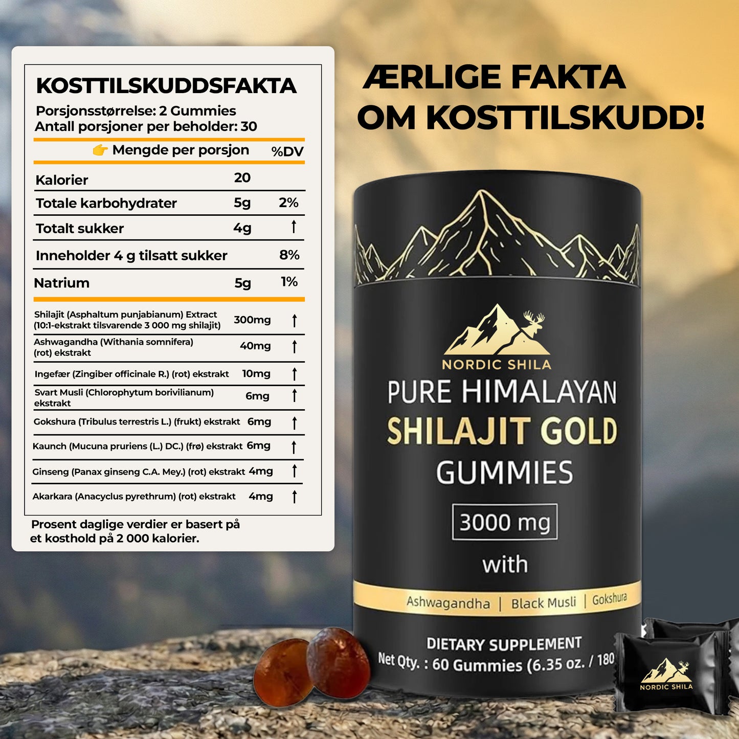 Shilajit Gummies: Ren Shilajit Himalaya